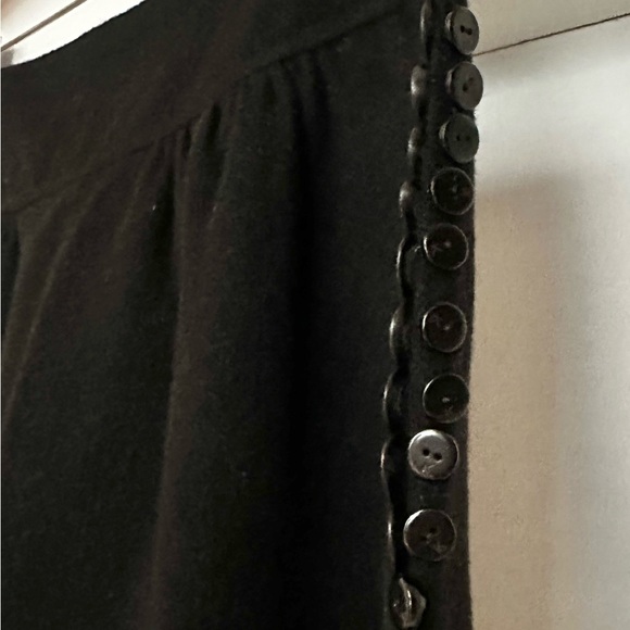 Vintage Krizia black cashmere mini skirt with multi button detail - Picture 6 of 8